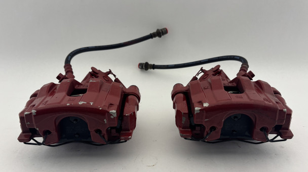 2006-2010 Pontiac Solstice / Saturn Sky Rear Brake Calipers / Pair / Red  / 101K PS076