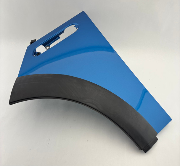 2002-2006 Mini Cooper S Driver Side Fender Panel w/ Flare / Laser Blue Metallic  R1033