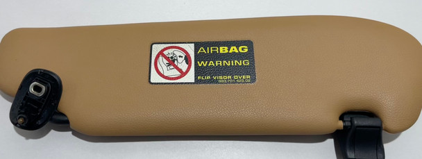 2006-2012 Porsche 987 Cayman Driver Sun Visor / Sand Beige /   BC037