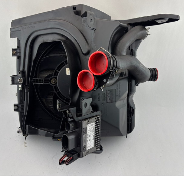 2005-2012 Porsche 987 Boxster Cayman Passenger Side Radiator / Condenser w/ Cooling Fan / 80K BC037