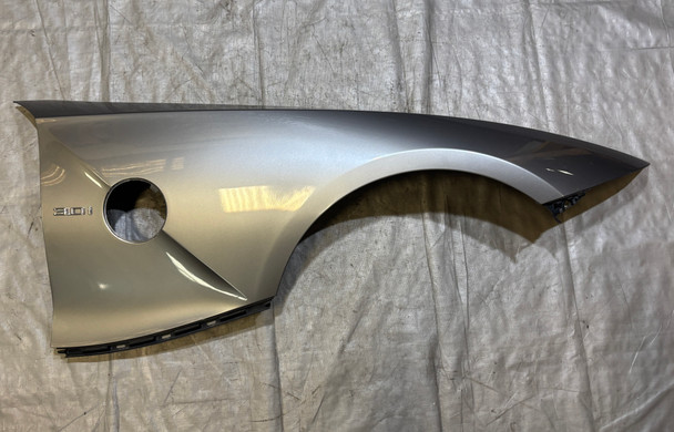 2003-2008 E85 E86 BMW Z4 Passenger Front Fender Panel / Sterling Gray Metallic  Z4063