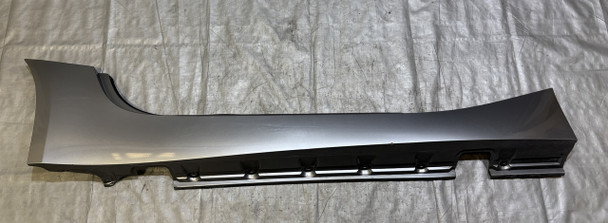 2003-2008 E85 BMW Z4 Convertible Passenger Side Skirt Rocker Panel / Sterling Gray Metallic  Z4063