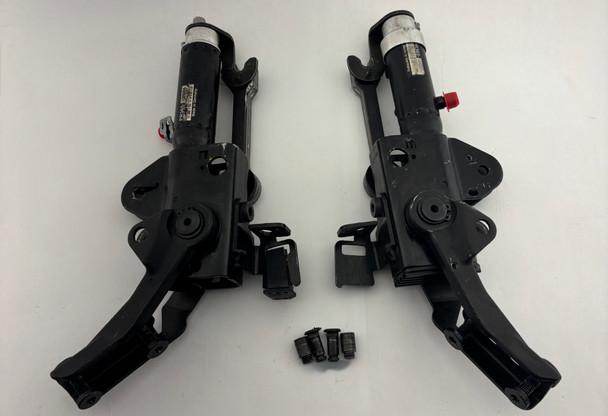 2003-2008 E85 BMW Z4 Convertible Top Hydraulic Lift Cylinder Hinges / Pair / *DAMAGED* /   Z4063