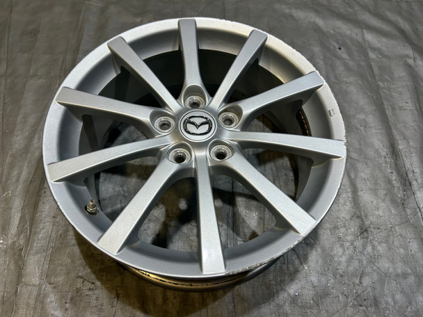 2006-2008 Mazda Mx5 Miata 17x7" 10 Spoke Wheel Rim / Silver / NC107
