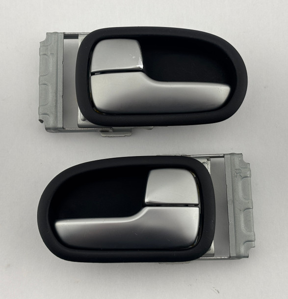 2001-2005 Mazda Miata Interior Door Handles / Silver / Pair /   NB275