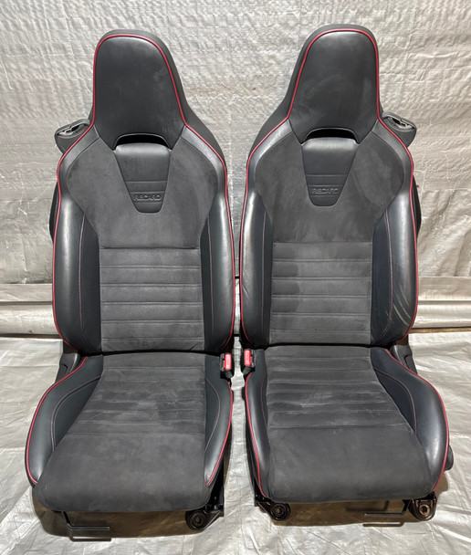 2017-2020 Fiat 124 Spider Recaro Alcantara / Leather Bucket Seats / Pair / Fit 2016-2024 Mazda Miata ND /   FD031