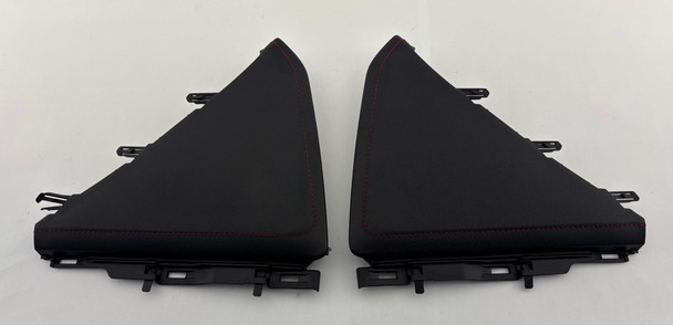 2013-2016 Scion FRS / Subaru BRZ OEM Console Knee Pads / Red Stitching /   FB052