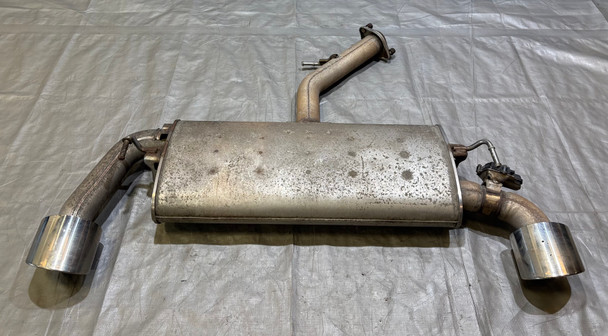 2019-2022 Hyundai Veloster N OEM Performance Pack Valved Exhaust Muffler w/ Tips / 52K HV012