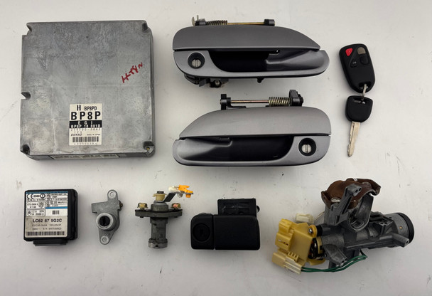 2004 Mazdaspeed Miata ECU Computer / Immobilizer / Ignition Switch / Key / BP8P18881D  /   NB274