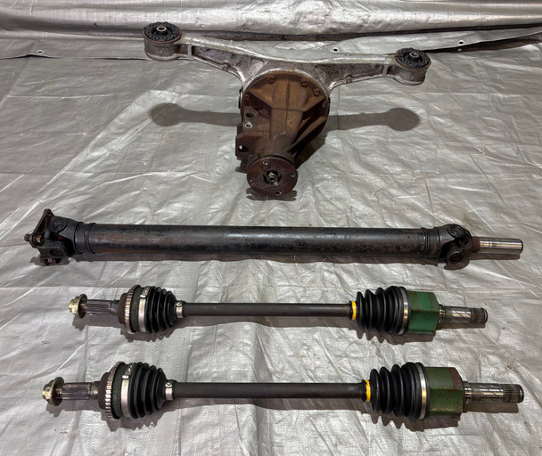 2004-2005 Mazdaspeed Miata 4.10 Torsen LSD Upgrade Set w/ Axles / Driveshaft  / 136K NB274
