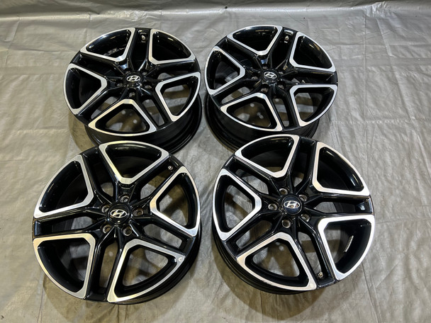 2019-2022 Hyundai Veloster N Performance Package 19" Wheels Rims / Set of 4 / *BENDS* HV012 