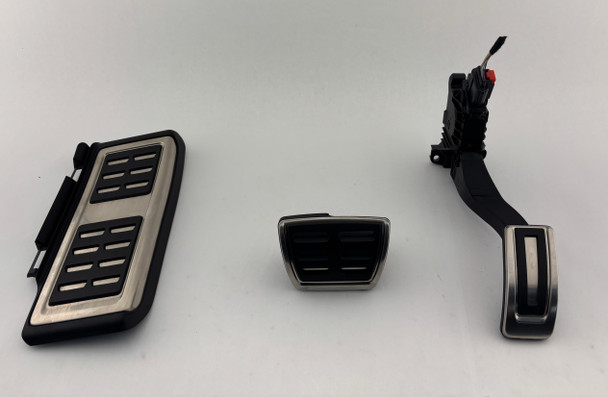2022-2025 Volkswagen MK8 Golf R OEM Aluminum Pedal Trims / Automatic /   M8R01