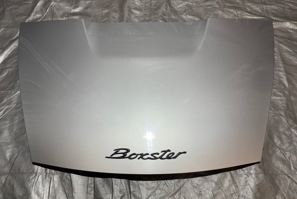 1997-2004 Porsche 986 Boxster OEM Rear Trunk Lid Panel / Arctic Silver Metallic  BX069