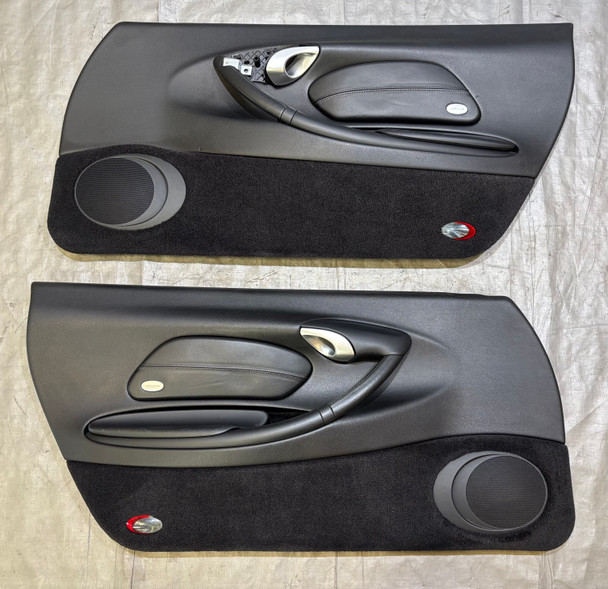 1999-2004 Porsche 986 Boxster Interior Door Panels / Black / Pair /   BX069