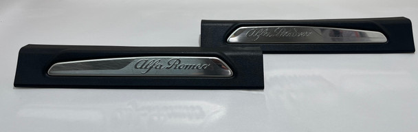 2017-2022 Alfa Romeo Giulia Aluminum Door Sills / Front Pair  /   AG006