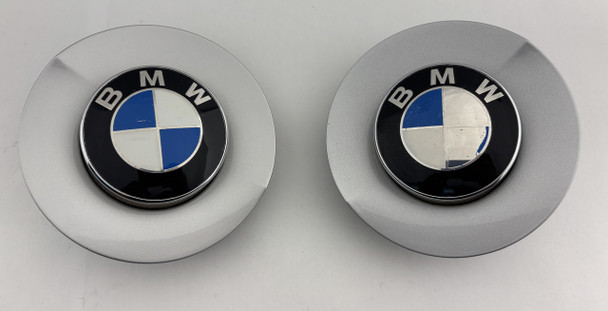 2003-2008 E85 E86 BMW Z4 Fender Turn Signals Marker Lights / Clear / Titan Silver  Z4064