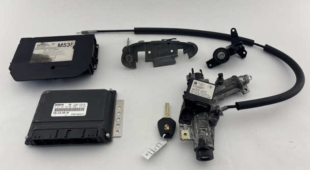 2001 Porsche 996 911 3.4l ECU DME Kit w/ Immobilizer / Key / Tiptronic / 99661860500 /   P6020