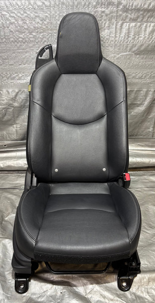 2009-2015 Mazda Mx5 Miata Passenger Side Black Leather Seat *Tear* /   NC111