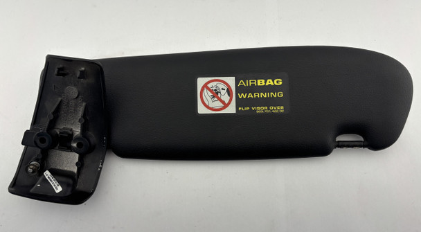 2006-2012 Porsche 997 911 Carrera Convertible Driver Sun Visor / Black /   P7009
