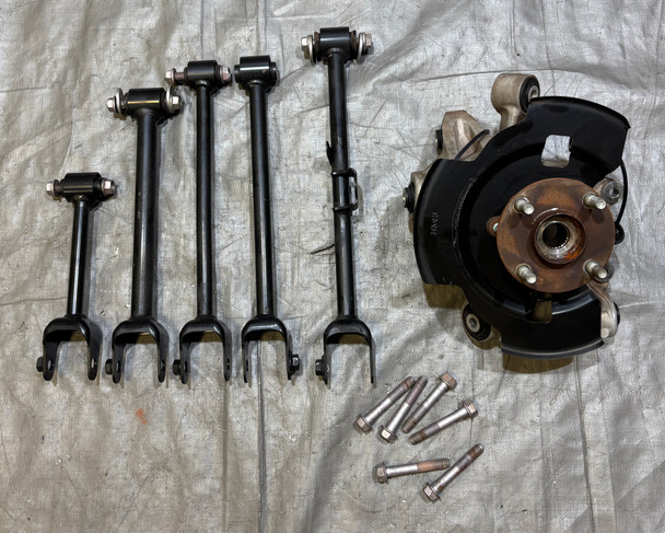 2016-2024 Mazda Mx5 Miata Driver Rear Spindle Hub w/ Control Arms  / 53K ND052