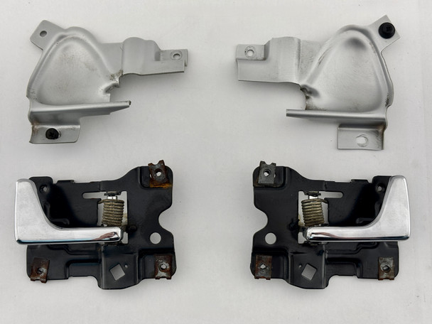 2005-2011 Lotus Elise Exige Interior Door Handles / Pair / Chrome  /   LEL03