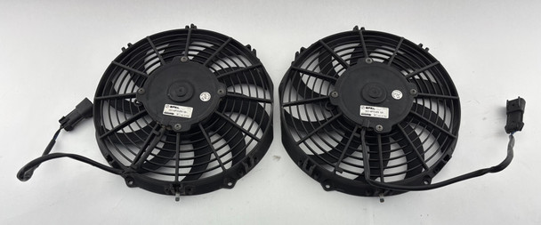 2005-2011 Lotus Elise Exige OEM SPAL Radiator Cooling Fans / Pair / 162K LEL03