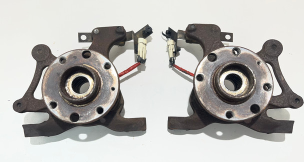 2005-2011 Lotus Elise Exige Driver & Passenger Side Rear Knuckles / Hubs / 162K LEL03