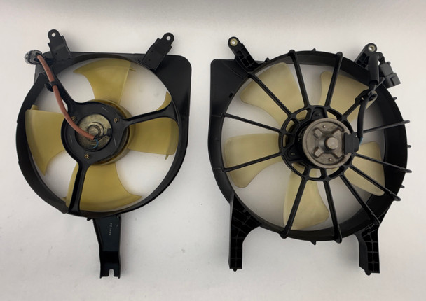 2000-2009 Honda S2000 OEM Radiator Cooling Fans w/ Shrouds /   HS009