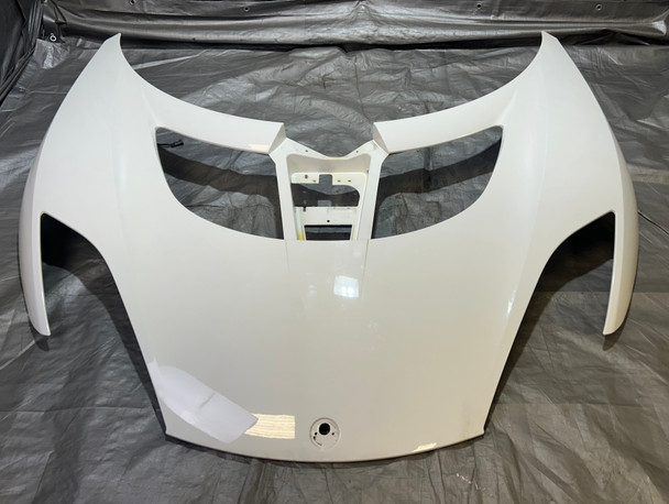 2010-2014 Lotus Evora OEM Front Clamshell Hood Panel / Aspen White LEV01