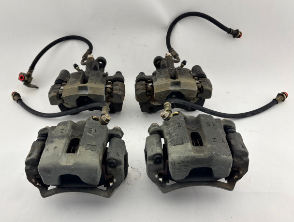 1999-2000 Mazda Miata OEM Brake Calipers w/ Brackets / Set of 4  / 36K NB276