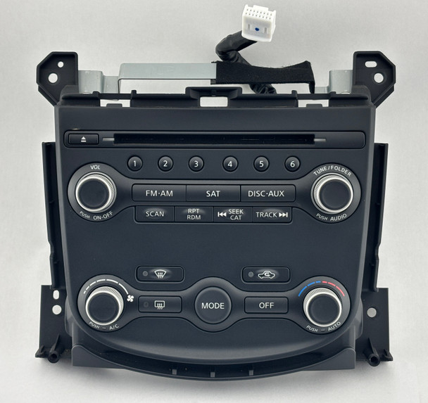 2010-2020 Nissan 370z OEM Bose Radio Control Panel w/ Climate Controls / 210408-1EA1A /   7Z024