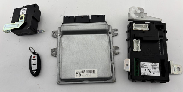 2013-2017 Nissan 370Z Engine Control Module ECU w/ Body Control Module / Key FOB /   7Z024