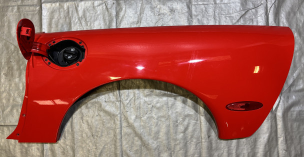 1997-2004 Chevrolet C5 Corvette Convertible Driver Rear Quarter Panel / Torch Red  C5034