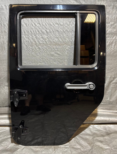 2011-2018 Jeep Wrangler JK Unlimited 4DR Driver Rear Door / Black Clearcoat  JK018