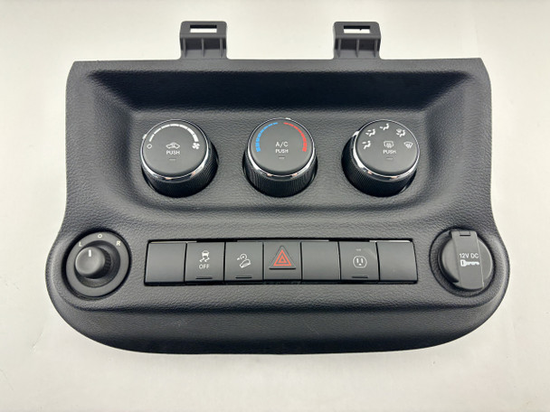 2014-2018 Jeep Wrangler JK Automatic Climate Control w/ Rear Defrost / Black /   JK018