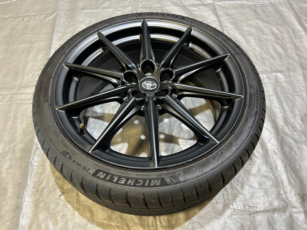 2022-2025 Toyota GR86 Premium 18x7.5" Wheel Rim w/ Michelin Tire *Minor Bend* / FB210