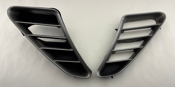 2005-2012 Porsche 987 Boxster Rear Quarter Panel Vents / Pair / Silver /   BC039