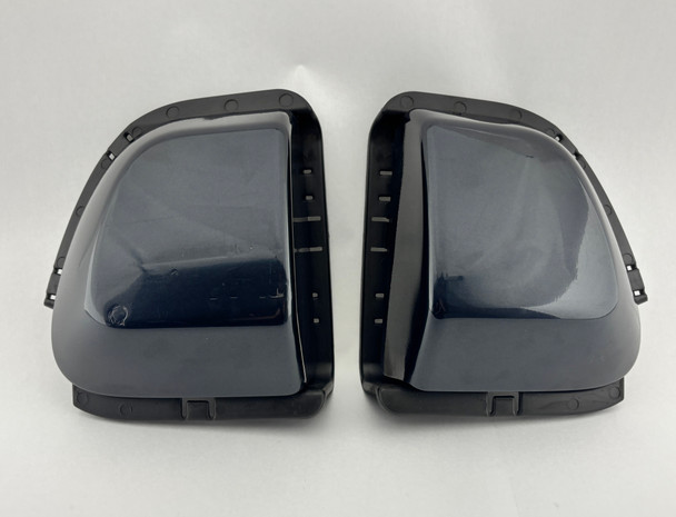 2005-2008 Porsche 987 Boxster Rear Bumperettes / Pair / Atlas Grey Metallic  BC039