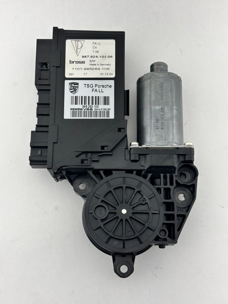 2005 Porsche 987 Boxster Driver Side Window Motor / 98762410106 /   BC039