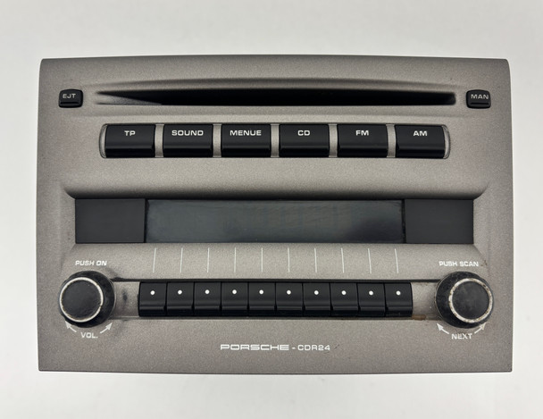 2005-2008 Porsche 987 Boxster Cayman CDR 24 Radio Head Unit / 99764512803 /   BC039