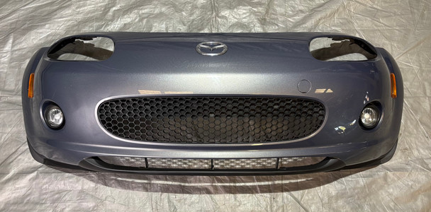 2006-2008 Mazda Mx5 Miata Front Bumper Cover w/ Grille  / Galaxy Gray  NC110