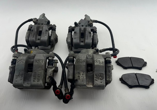 2006-2015 Mazda MX5 Miata OEM Brake Calipers / Set of 4 / 96K NC110