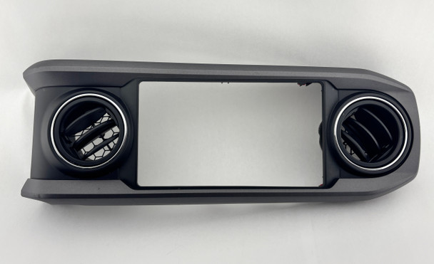 2016-2023 Toyota Tacoma TRD Sport Dashboard Radio / Cluster Surround Bezel Trim / Gray /   TC005
