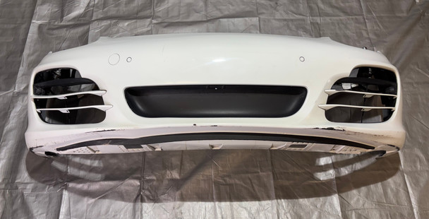 2013-2016 Porsche 981 Boxster Cayman Front Bumper Cover w/ Grilles / White  BC207