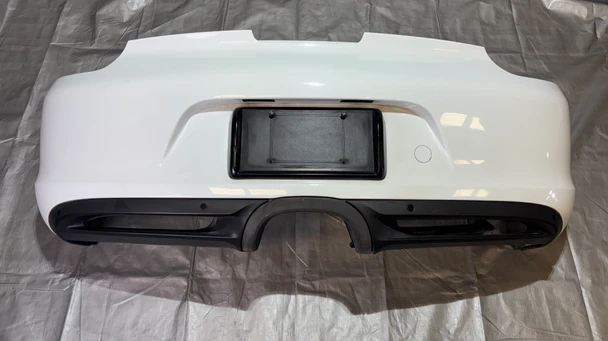 2013-2016 Porsche 981 Boxster 2.7l Rear Bumper Cover w/ PDC / White  BC207
