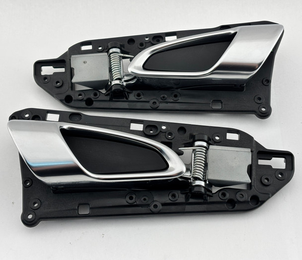 2013-2020 Porsche 981 718 Boxster / Cayman Interior Door Handles / Silver /   BC207
