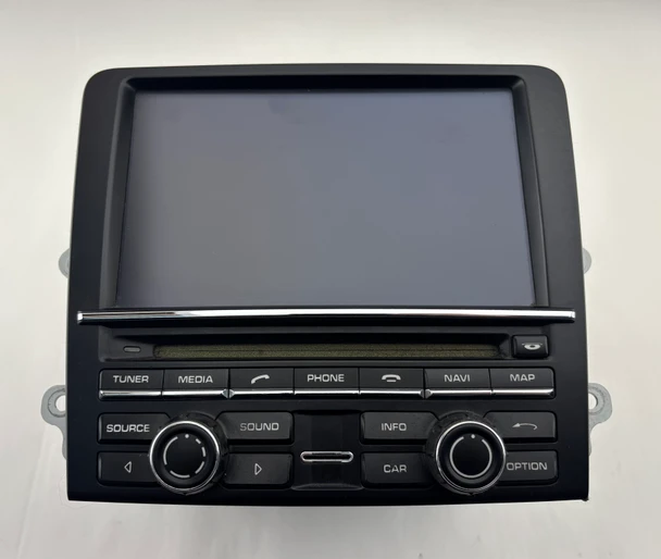 2013-2016 Porsche 981 Boxster PCM 3.1 Radio Head Unit w/ Display / 7PP919193BK /   BC207