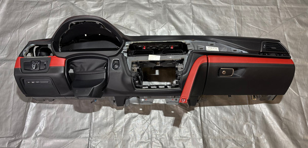 2015-2020 F80 F82 F83 BMW M3 M4 Dashboard Panel w/ Passenger Airbag / HUD / Sakhir Orange Full Leather /   F8M07