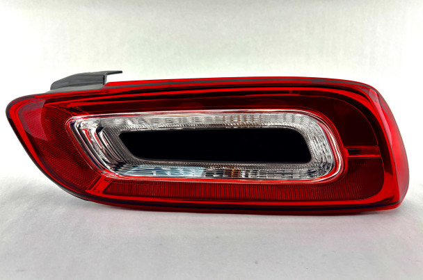 2017-2020 Fiat 124 Spider Passenger Side LED Tail Light w/ Nero Cinema Trim FD033
