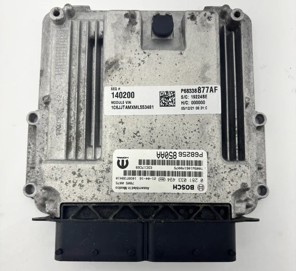 2021 Jeep Gladiator JT 3.0l Ecodiesel Engine Control Module / ECU / 68338877AF /   JT005